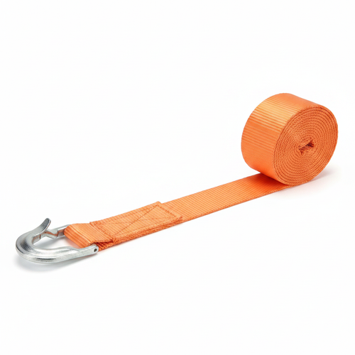 2 inch x 27ft Winch Strap with Flat Hook